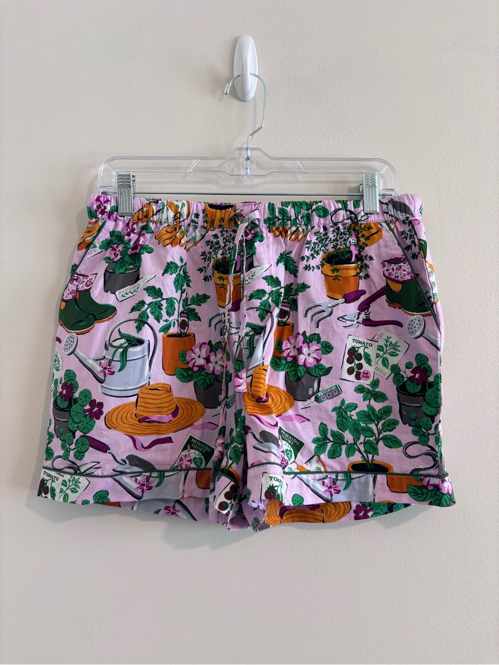 NWT Printfresh Green Thumb Short Sleeve Pajama Set - Picture 5 of 7